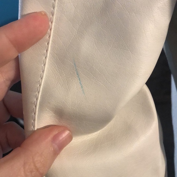 BKE Fur Lined Faux Leather Moto Jacket, Large - Picture 9 of 13